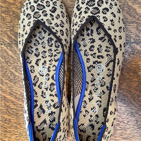 Rothy's Shoes - Rothy’s Leopard Print Flats | Size 8 | Washable Sustainable Shoes
